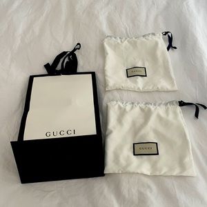 2 Gucci Dust Bags